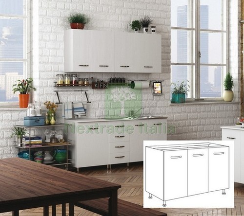 1pz kit cucina base ante - 3,