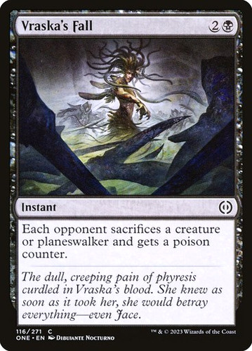 Mtg vraska fall phyrexia - mtg,