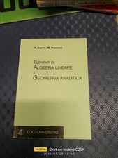  Elementi di Algebra Lineare e