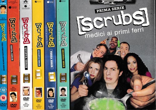 Dvd scrubs serie completa 7 - completa, 1/7