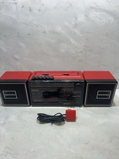 Registratore a cassette radio stereo Philips vintage retrò anni 80 Cubic Compo D8254