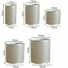 Paralume Lino Tessuto