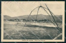 Lucca Forte dei Marmi Pesca alla Bilancia Mestieri cartolina RB7732