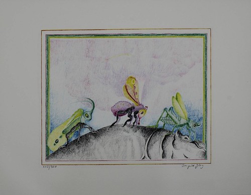 Ingrid jörg lithografie - ingrid,