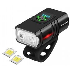 LUCE LUCE FARO A LED BICI BICICLETTA MTB ANTERIORE POSTERIORE RICARICABILE