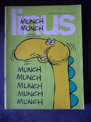 Linus 1972 rivista fumetti - linus,