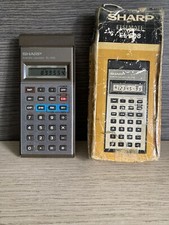 Calcolatrice Scientifica SHARP EL-508, vintage 
