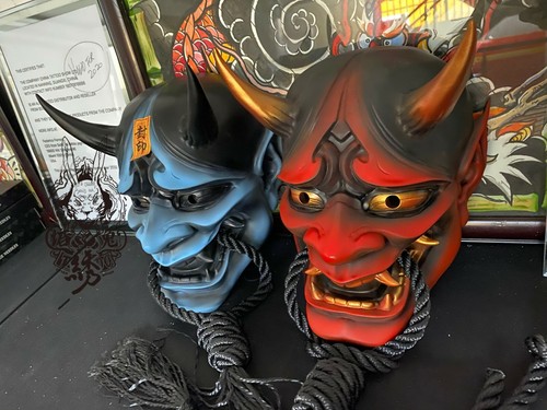 Maschera samurai halloween - samurai,