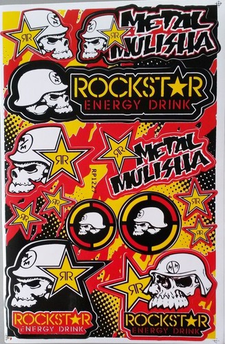 Adesivi rockstar - adesivi,
