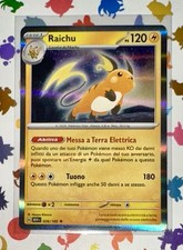 Pokemon raichu reverse foil - raichu,