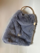 Alex Max Baby Blue Faux Fur