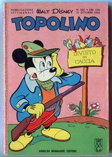[160] TOPOLINO ed. Mondadori 1962 n. 360 stato Quasi Ottimo