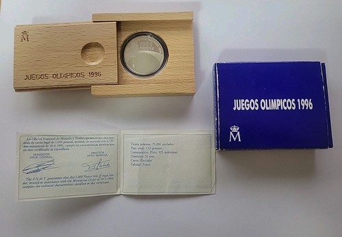 Estuche 1000 pesetas plata - 1000,
