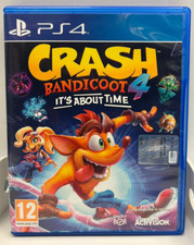 CRASH BANDICOOT 4 IT'S ABOUT TIME COMPLETAMENTE IN ITALIANO COME NUOVO COMPLETO