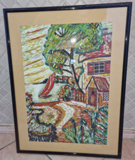 quadro dipinto paesaggio