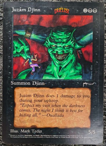 Mtg juzam djinn - djinn, promo