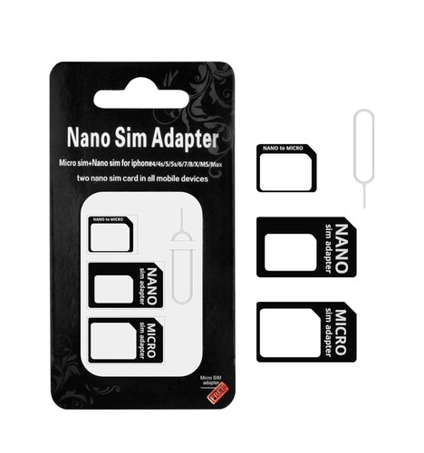 Adattatore sim card in 1 - adattatore,