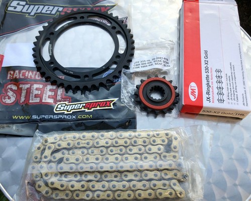 Kit catena ring honda cbr - x-ring,