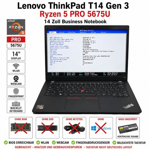Lenovo thinkpad l14 gen - gen, 3