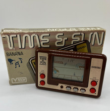 Banana Time & Fun LCD Game V-Tech 1981 console gioco funzionante originale