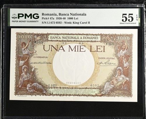 1000 lei 1939 pmg - 1939, epq