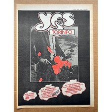 YES TORMATO TOUR POSTER SIZED