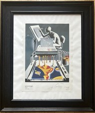 Mark Kostabi Original Signed