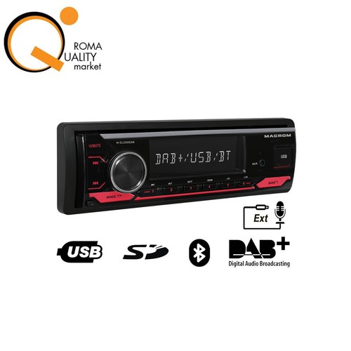 Macrom dl3300dab autoradio - m-dl3300dab, 1