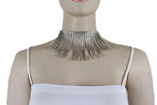 Donna Argento Metallo Catena