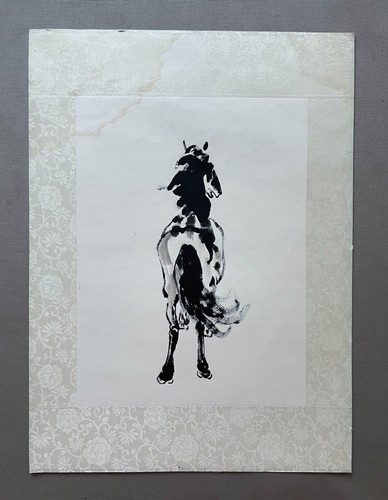 Cavallo disegno inchiostro - disegno, a