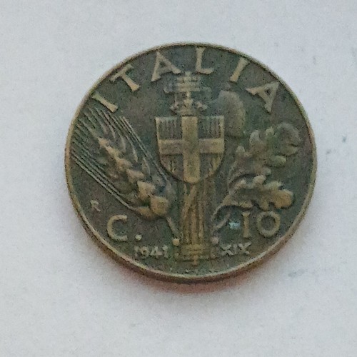 Regno italia moneta 10 - d'italia,