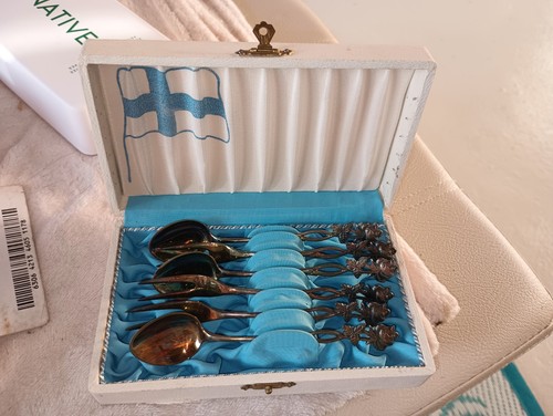 Set cucchiai antichi - set, 6