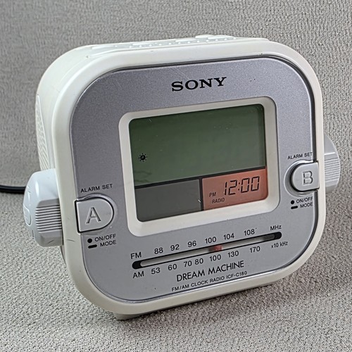 Sony dream machine - dream, icf-c180
