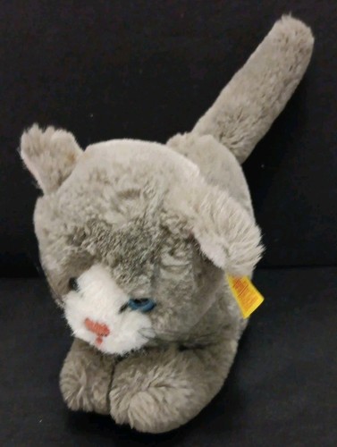 Steiff gray cat kitten - gray,