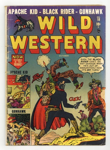 Wild western 1 8 - gd-, 1951