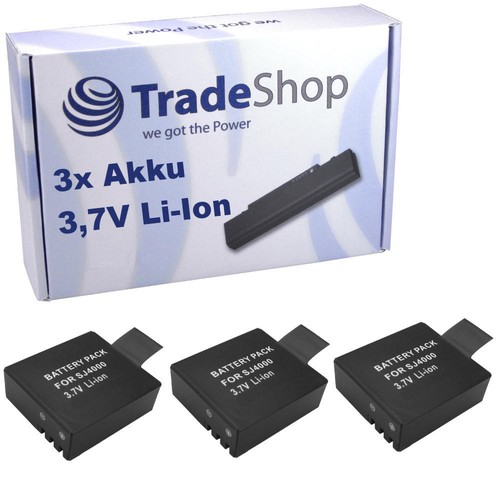 Batteria fotocamera 900 mah - 3x,