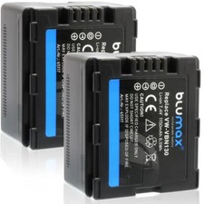 2x Blumax batteria adatta per