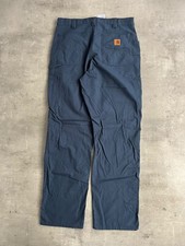 CARHARTT SINGLE KNEE PANTS BLUE W36X34