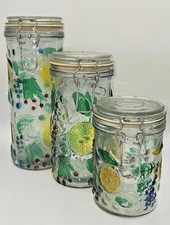 Set 3 barattoli porta frutta