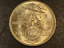 Moneta 200 lire anniversario