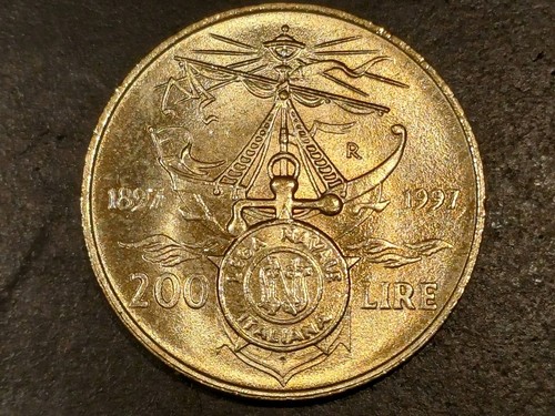 Moneta 200 lire - , anniversario
