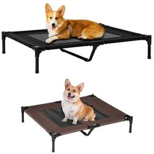 PawHut Brandina per Cani Grandi Metallo e Tessuto Oxford Traspirante