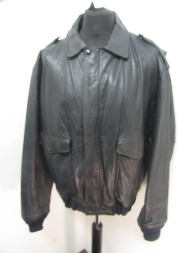 Vintage chevignon pelle bomber - vintage,