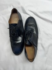 Scarpe Elegante Boom Blu taglia 45 Uomo Men Elegant Look ShinyBlue Shoe Size 45