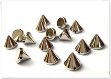 100pz Borchie sfuse cono da