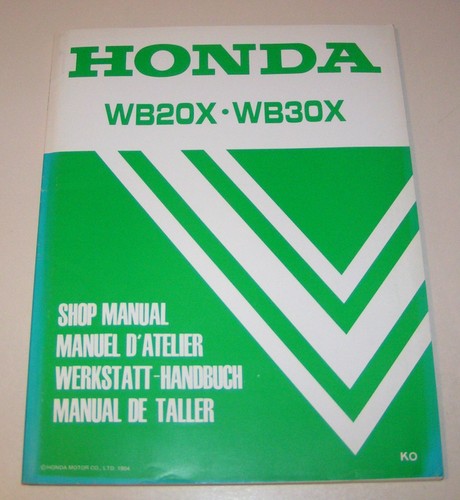 Manuale officina honda pompa - manuale,