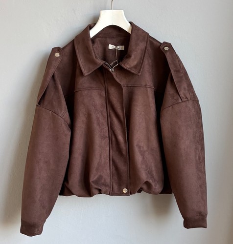Giacca blouson italy marrone - italy,