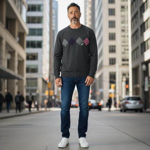 Maglione uomo vintage enyce - maglione,
