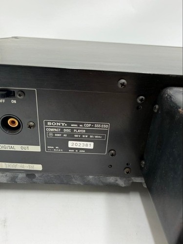 Lettore sony cdp 555esd - lettore, cd