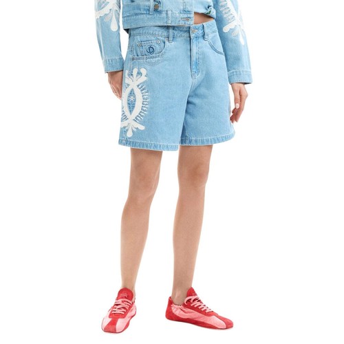 Desigual short cotone - desigual, donna